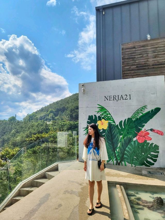 역대급 오션뷰 통영카페 네르하21💙