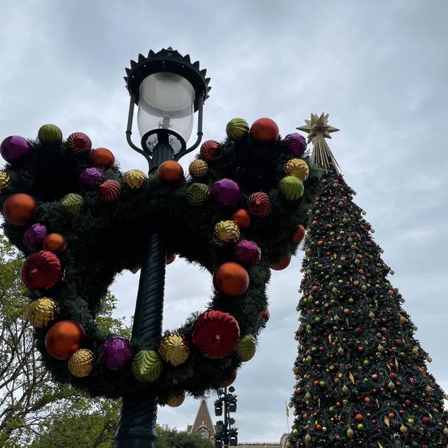 煙花下既聖誕樹🎄充滿奇妙既樂園✨-香港迪士尼樂園