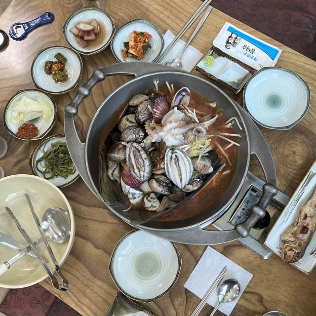 【韓国・済州島】新鮮で豪華すぎる海鮮鍋