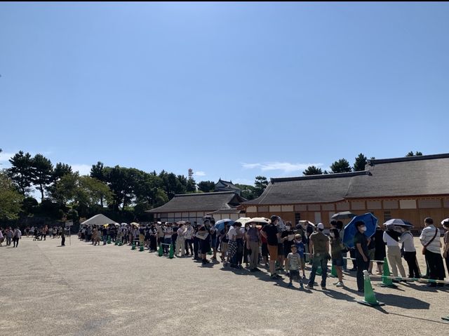 名古屋　金のシャチホコが凄い❗️名古屋城