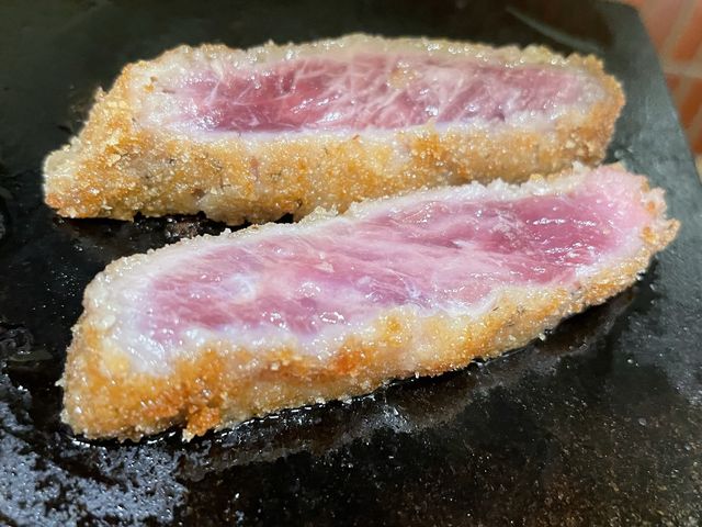 東京　浅草雷門真向かいにある超人気の牛カツ店🐮✨