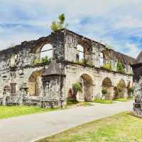The unfinished Cuartel de Espana in Oslob