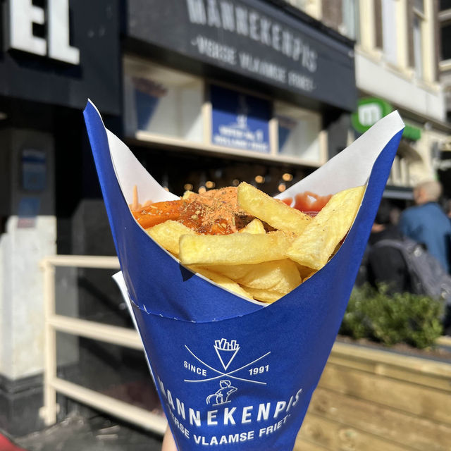 암스테르담 여행. 감튀🍟🍟무조건 드세요!