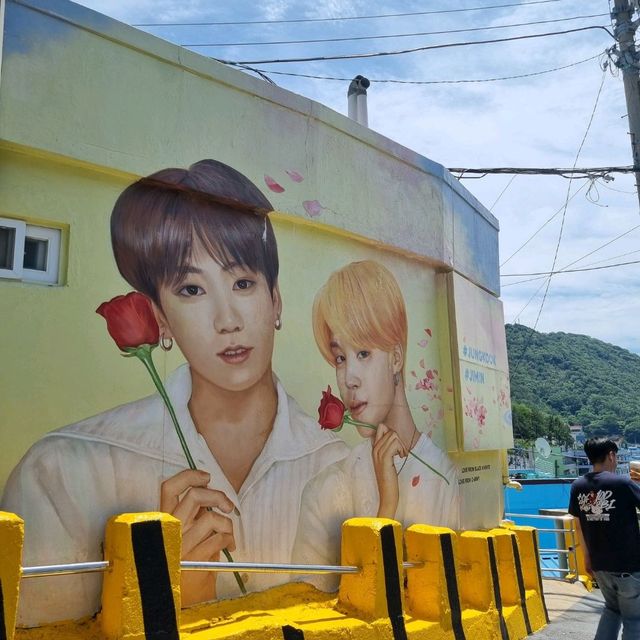 Colorful Gamcheon Cultural Village Busan!