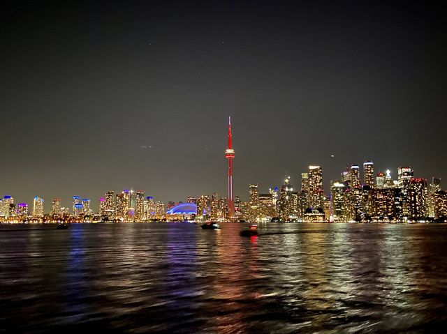 CN Tower view from the Centre Island