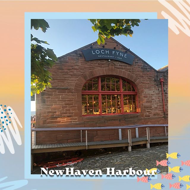 愛丁堡古老海港Newhaven Harbour風光如畫