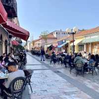 Pedestrian street of Shkoder