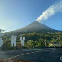Mayon  Skyline in Tabacco
