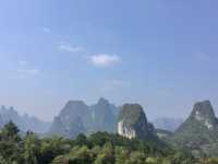 Hiking along the Li River
