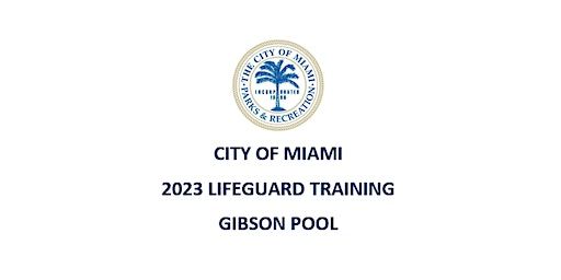City of Miami 2023 Lifeguard Training - Gibson Pool (Miami) | Theodore Gibson Pool