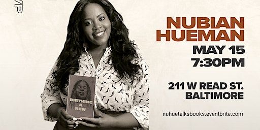 Monthly Book Talk Series (Baltimore) | Nubian Hueman - Baltimore