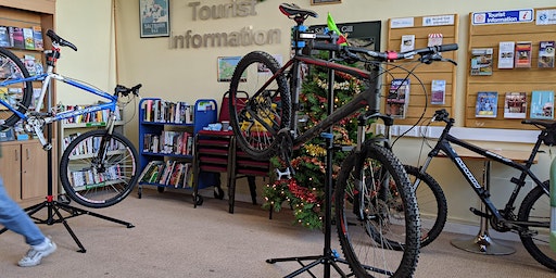 Dr Bike at Saltburn Library | Saltburn Library