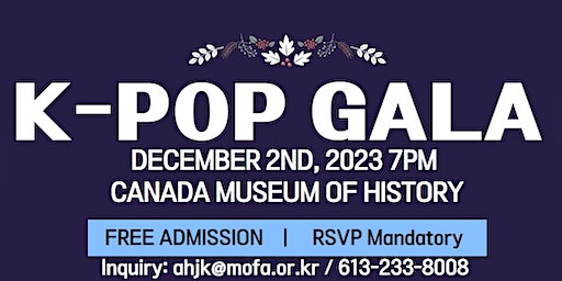 2023 K-pop Gala | Canadian Museum of History