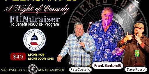 NSCC RN Program Comedy Fundraiser Friday February 16th at Wicked Funny | Wicked Funny North Andover