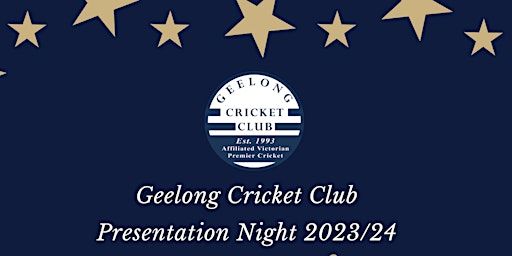 Geelong Cricket Club Presentation Night 2023/24 | St Mary's Sporting Club Geelong