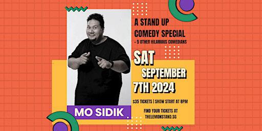 Mo Sidik | Live Comedy Show | Sat, Sept, 7th 2024 @ The Lemon Stand | The Lemon Stand