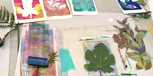 Botanical Silhouettes: Gelplate & Solar Printmaking Workshop | Museum of Contemporary Art Arlington