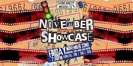 Spontaneity Improv Showcase (November) | Danspace, Light House Arts Centre