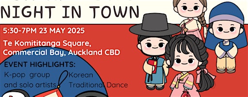Korean Music Night in Town | Te Komititanga Square