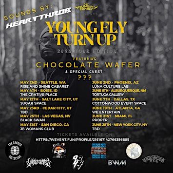 YOUNG FLY TURN UP 2025 ALBURQUEQUE | Tortuga