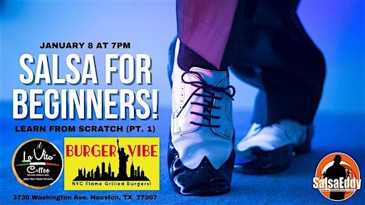 January 8: Salsa Group Class For Beginners! | La Vita Coffee