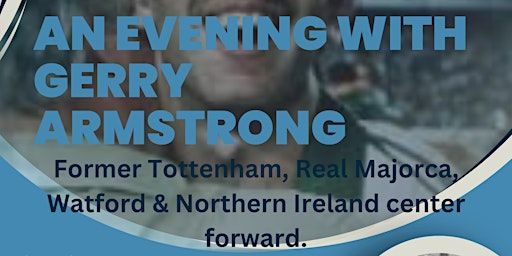 An Evening with Gerry Armstrong | Coleraine Rugby, Cricket & Hockey Club
