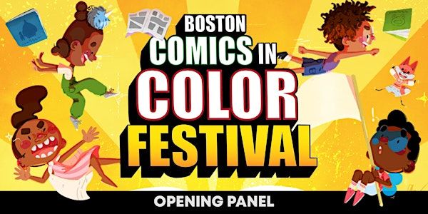 Boston Comics in Color Festival Opening Panel | Roxbury Community College