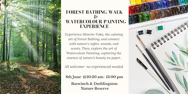 Summer Forest Bathing Walk & Watercolour Painting Experience | 5 Old Church Ln