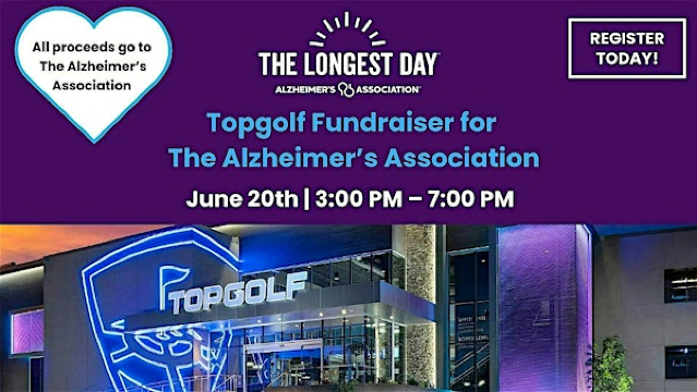 Swing to End Alzheimer’s: Topgolf Fundraiser | Topgolf Salt Lake City