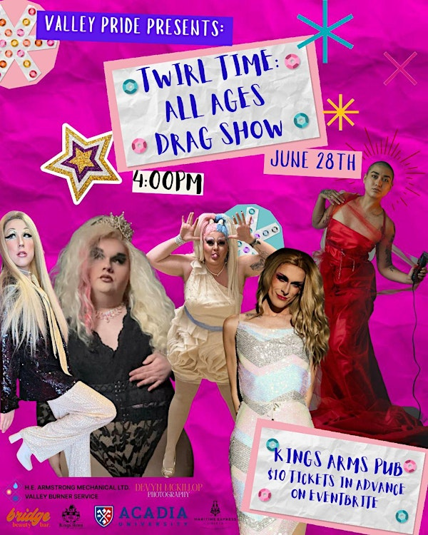 Twirl Time: All AgesDrag Show | King's Arm Pub