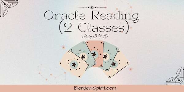 Oracle Cards (2 classes) | Blended Spirit Academy - The studio downstairs by the large Buddha blue door