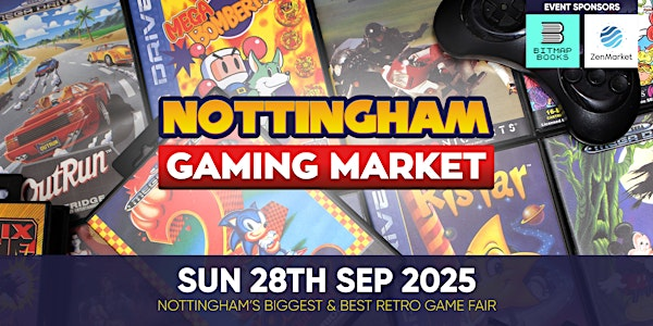 Nottingham Gaming Market - Sunday 28th September 2025 | Harvey Hadden Sports Village
