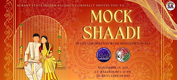 ASIA Mock Shaadi 2025 | 1400 Washington Ave Campus Center Ballroom