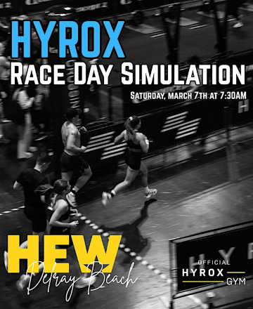 HYROX Race Simulation | 5195 W Atlantic Ave