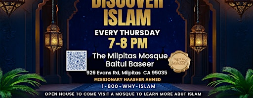 Discover Islam | The Milpitas Mosque - Baitul Baseer