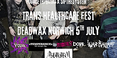 Sipthesystem Trans fundraiser | Dead Wax Norwich
