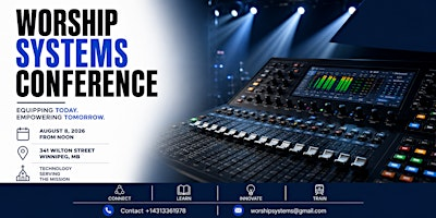Worship Systems Conference 2026 | 341 Wilton St