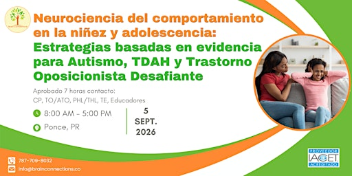 Neurociencia del comportamiento en la niñez y adolescencia | Brain Connections Corp.
