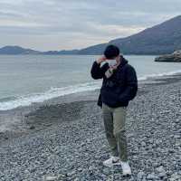 특별한 소리를 들을 수 있는, 흑진주몽돌해변🌊