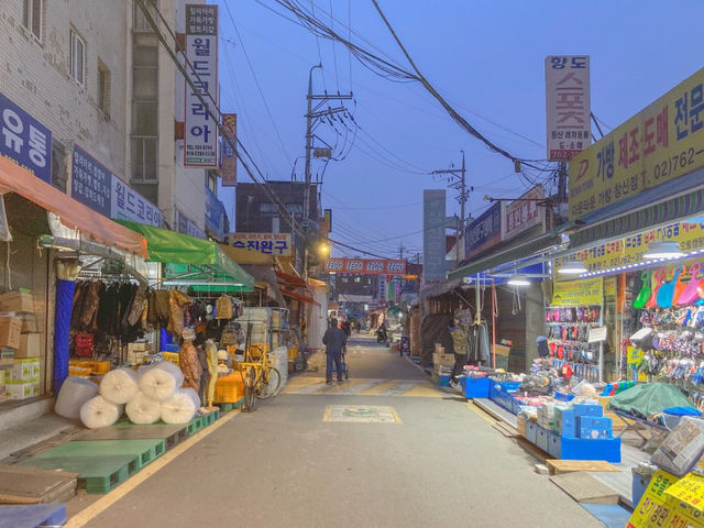 창신동 완구시장에서 추억여행하기🤍