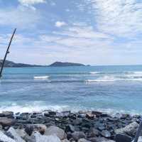 หาดกะหลิม โขดหินสวย