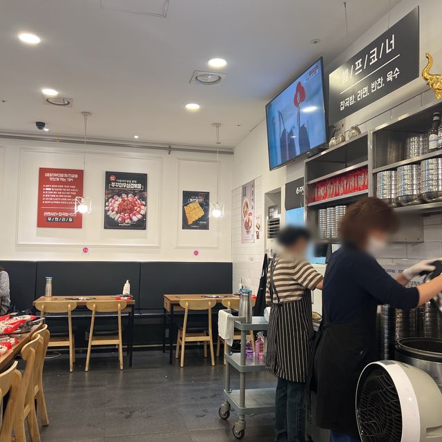 韓国/ソウル【デジタルメディアシティー】プデチゲのお店❤️‍🔥