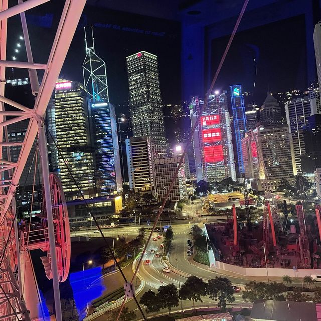 摩天輪🎡維港景色