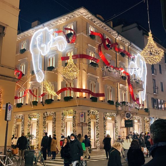 Xmas at Montenapoleone | Trip.com Milan Travelogues
