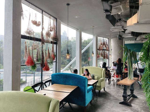 Classy cafe for high tea at Plaza Singapura