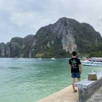 ฟ้าหลังฝนบนเกาะพีพี เอ๊ะ น้ำสวยทรายขาวขึ้นตั้งเยอะ