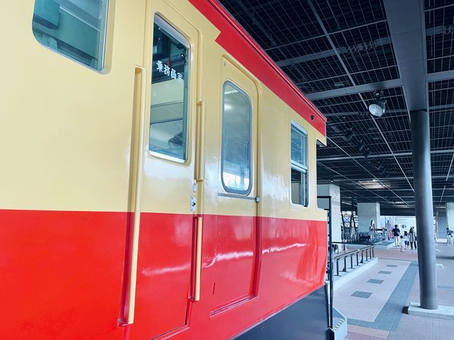 鉄道博物館のエントランス！