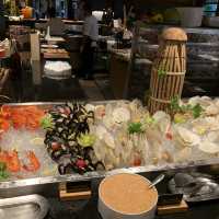 Breeze with seafood
