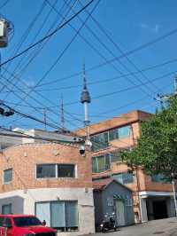 남산 바로 아래있는 마을 해방촌
