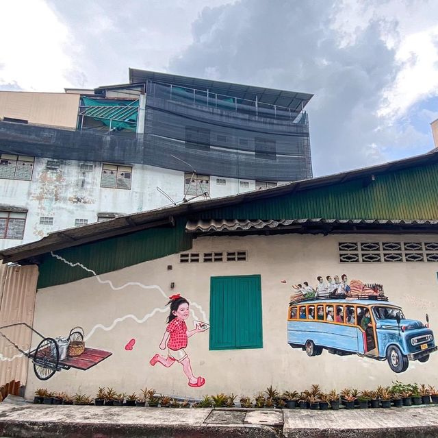 Street Art เบตง มีแมวเต็มไปหมดเลย
